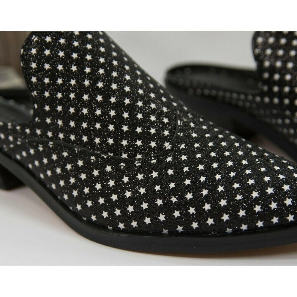Rebecca Minkoff Karynah Glitter Stars Western Mule - Picture 2 of 7